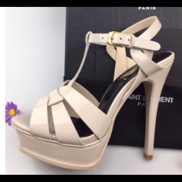 SOLD Patents Leather Platform Heals worn once - Picture 3 of 4